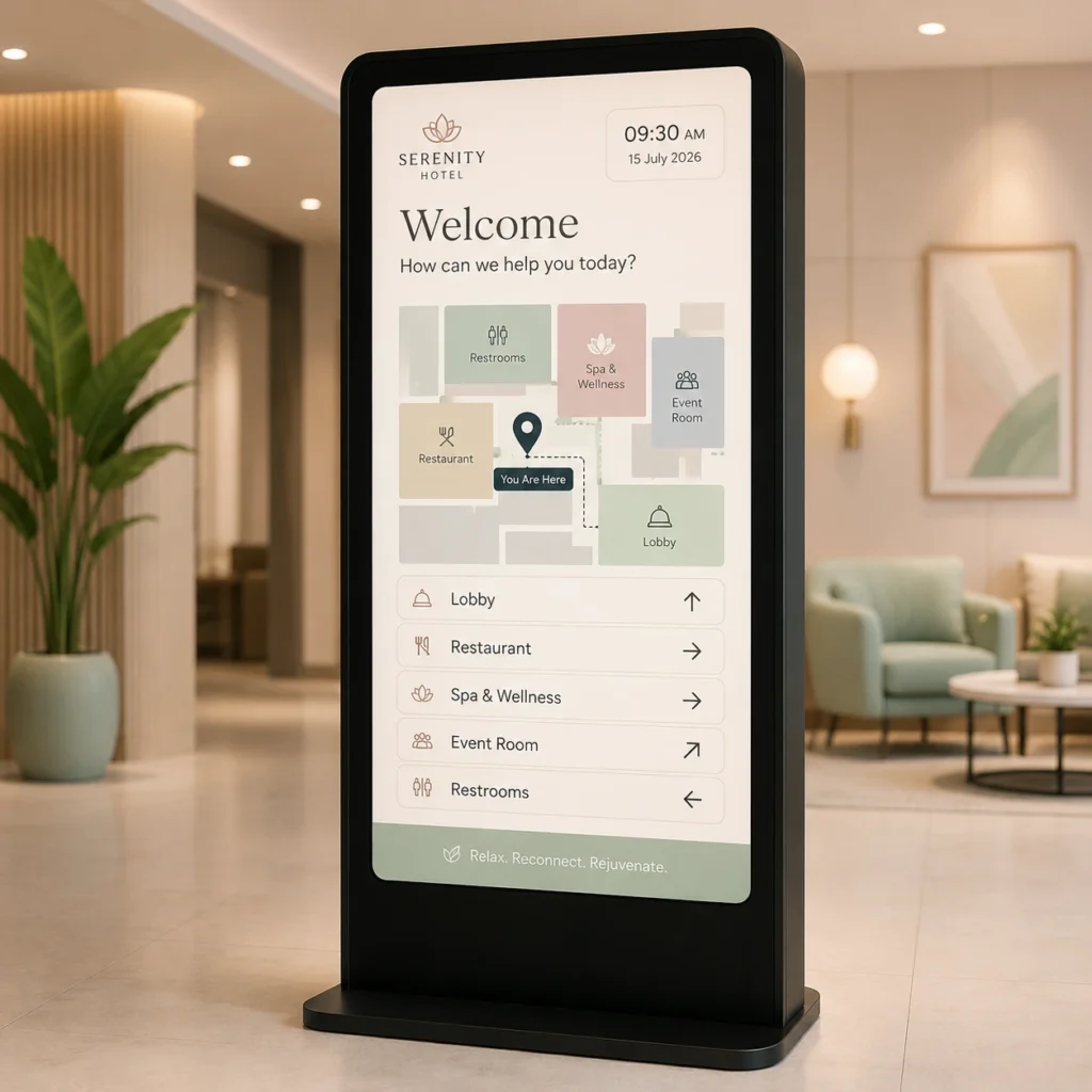 hotel Wayfinding Signage