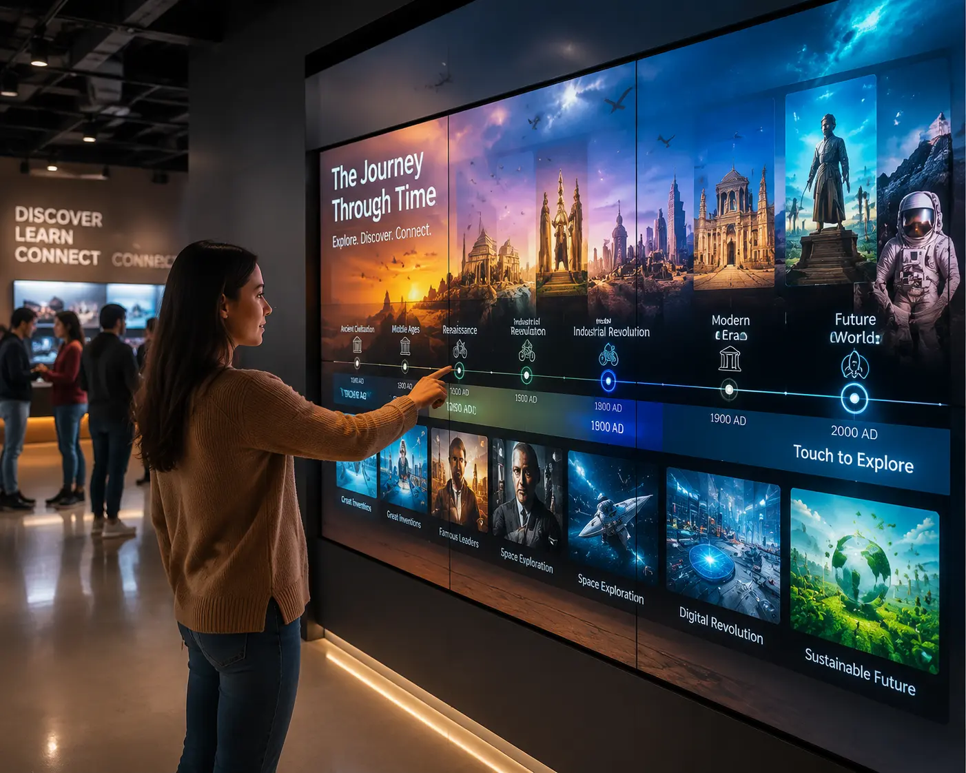 Interactive Video Wall