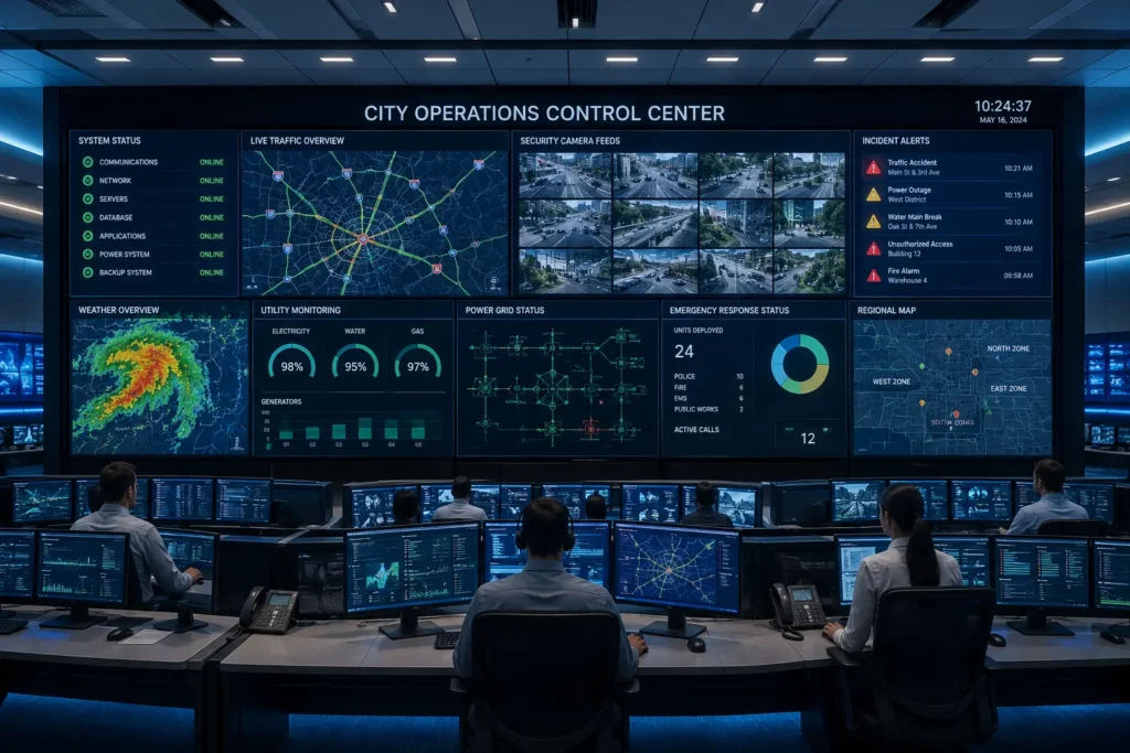 Control Room Video Wall