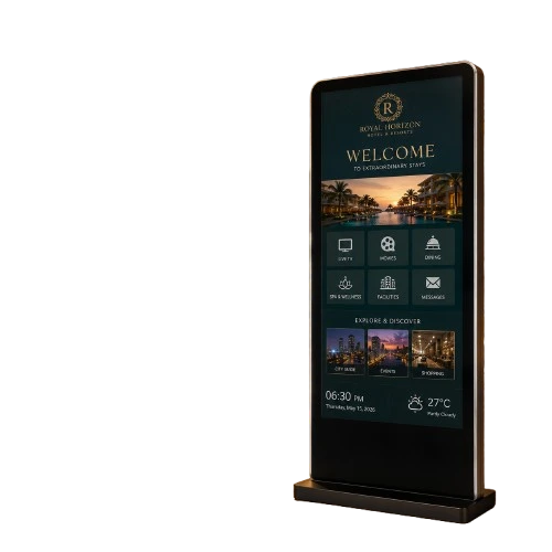 digital signage for hotel